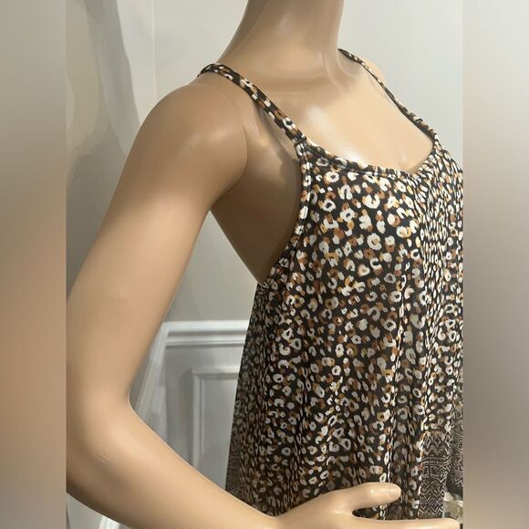NWT Home Coco Reef Current Bra Sized Mesh Layer Underwire Tankini Wild Cheetah - Picture 6 of 7